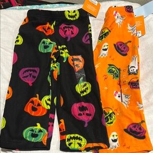 Halloween Pumpkin and Ghost Pajama Pants